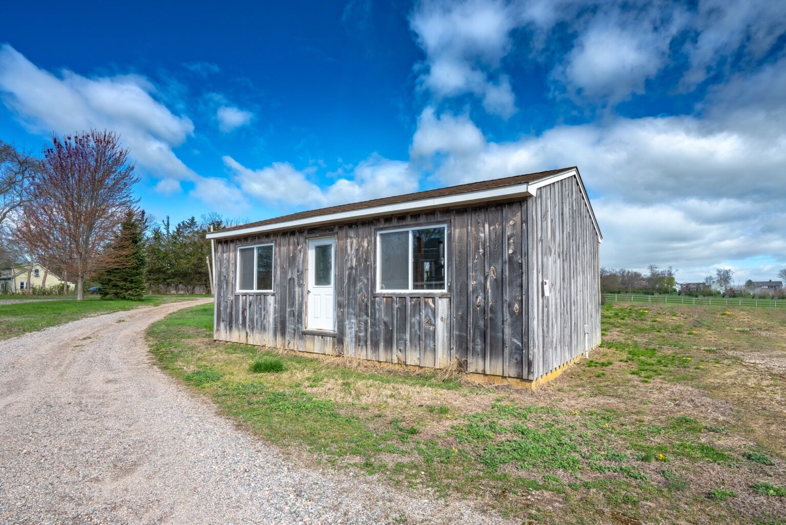 The storage shed as it stands today