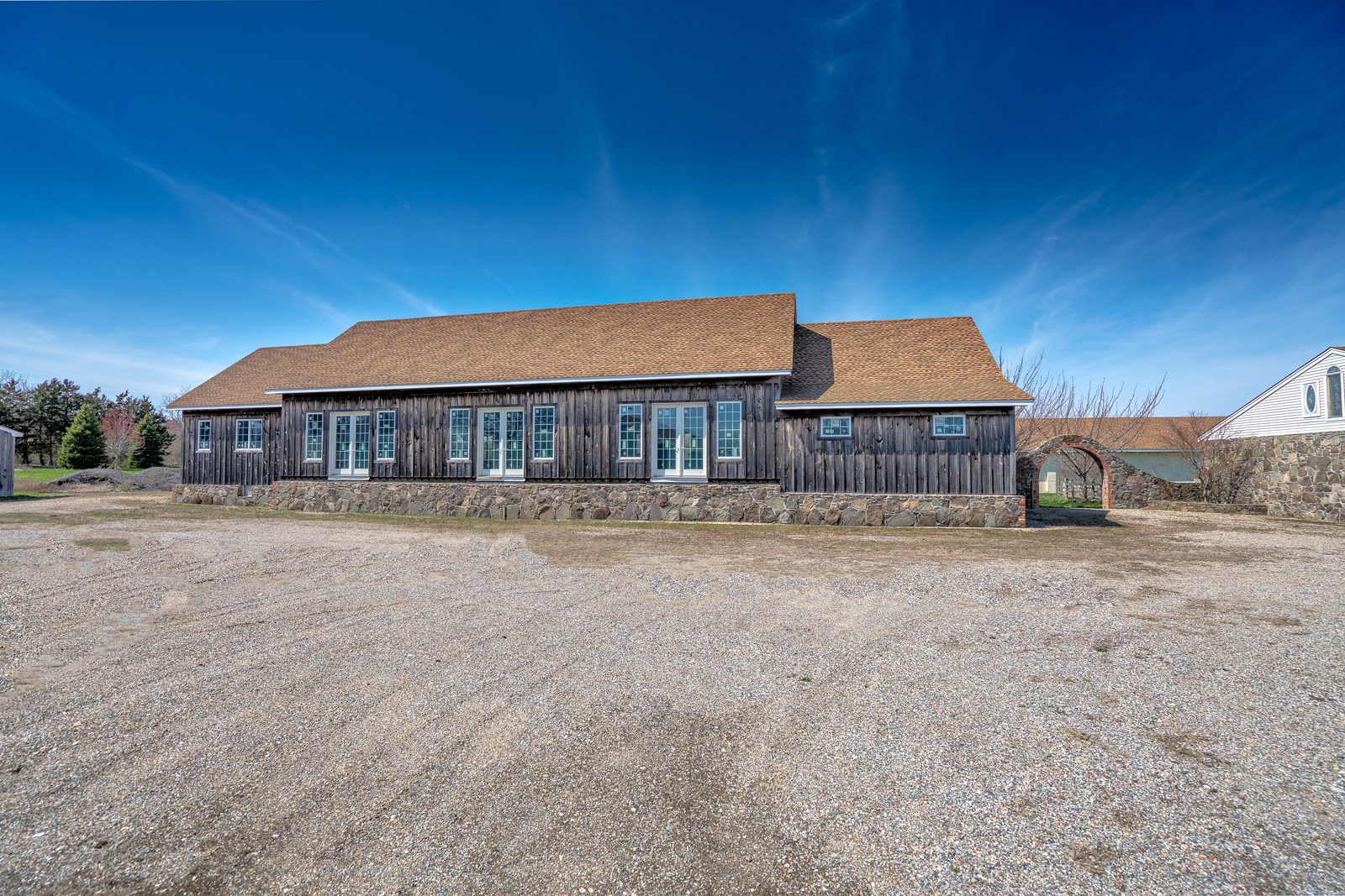 The main barn exterior as it stands today